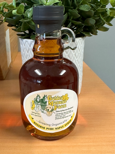 Maple Syrup 250ml Gallone Jug Glass (Golden Moment Farm)