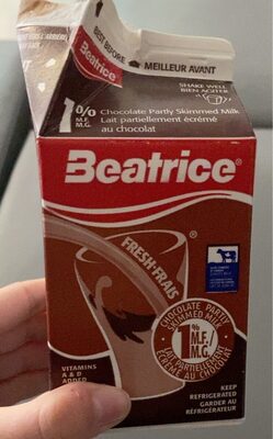 Chocolate Milk - Beatrice 473ml 